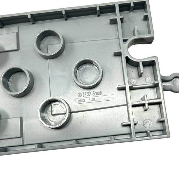 LEGO Duplo Train Track 4 Middle & End Bridge Pieces Dark Bluish Gray 35136 35138 - Picture 8 of 10